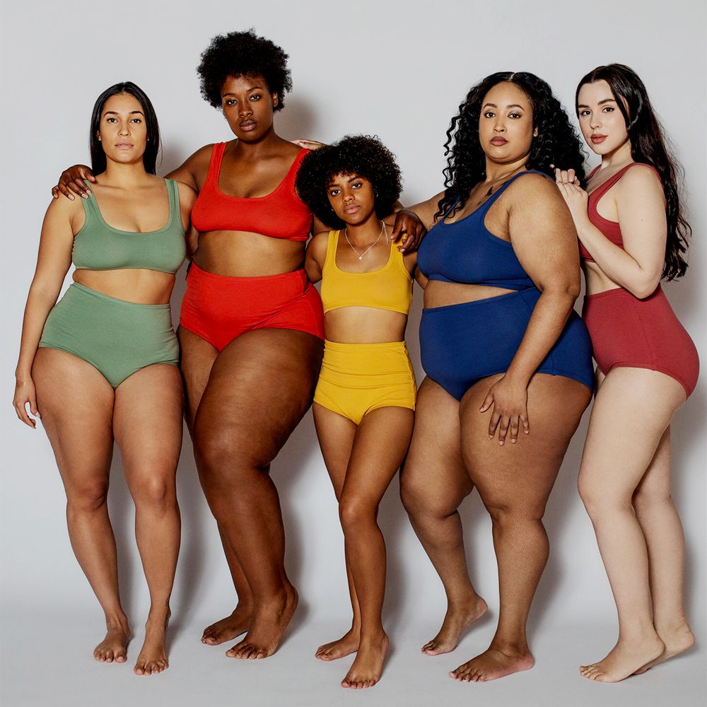 group of people diverse backgrounds body positive