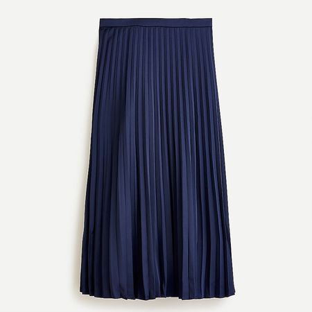 Pleated Midi Skirt