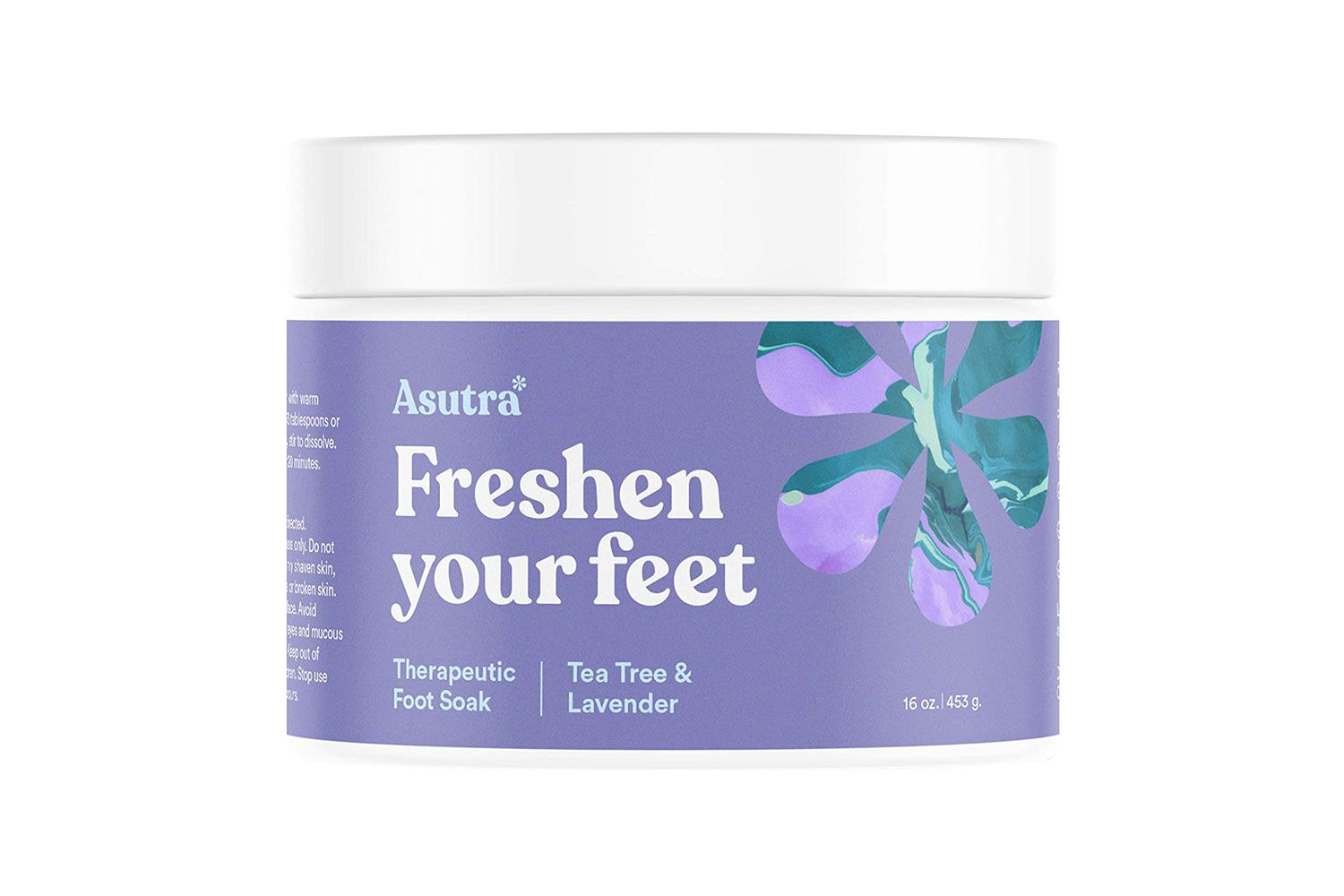 Asutra Tea Tree &amp; Lavender Therapeutic Foot Soak