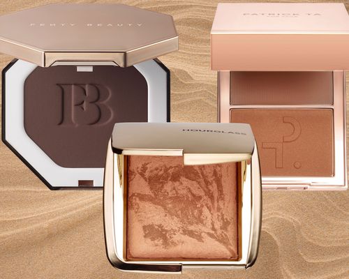 collage of the best bronzers