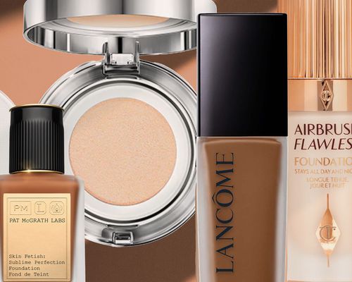 Best full coverage foundations collaged together