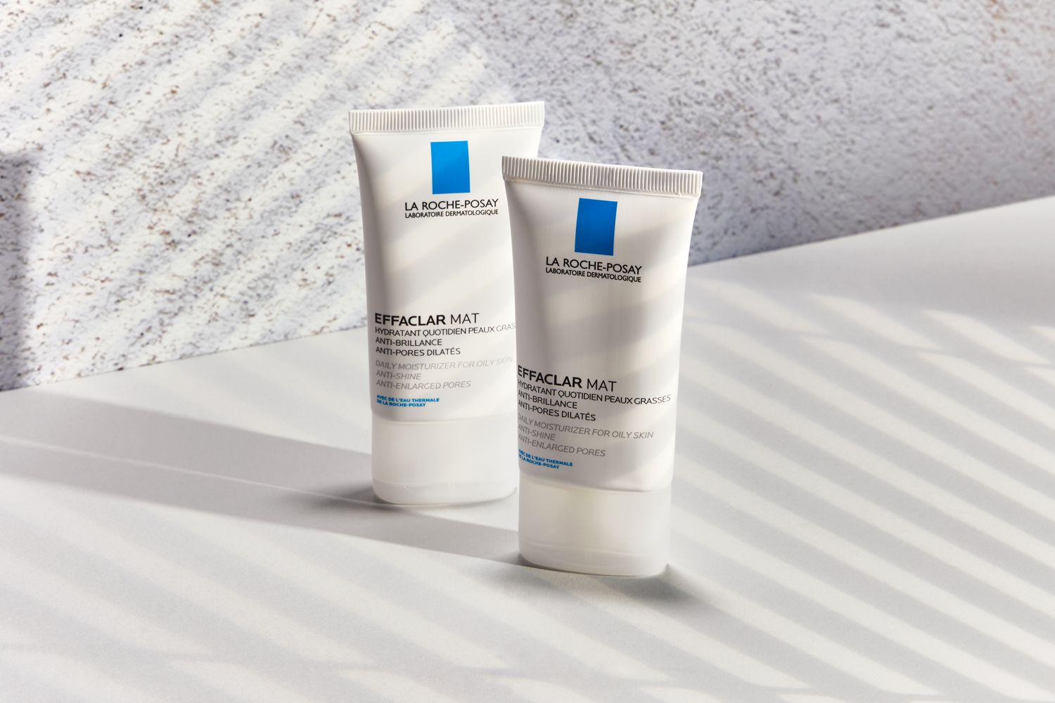 La Roche-Posay Effaclar Mat Oil-Free Mattifying Moisturizer displayed on a white surface