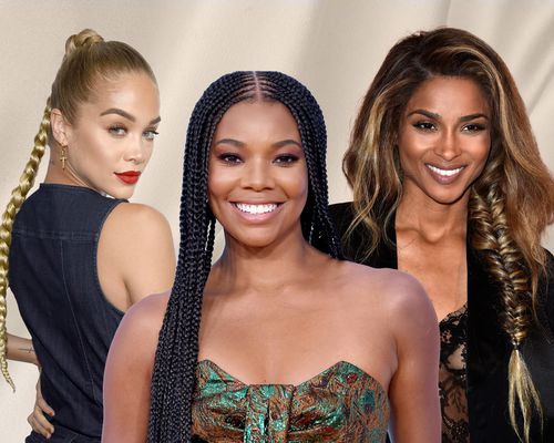 Jasmine Sanders, Gabrielle Union, and Ciara with Braided Hairstyles for Long Hair