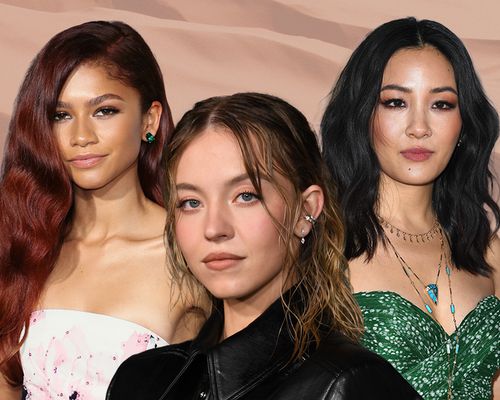 Sydney Sweeney, Zendaya, and Constance Wu with Wavy Hairstyles