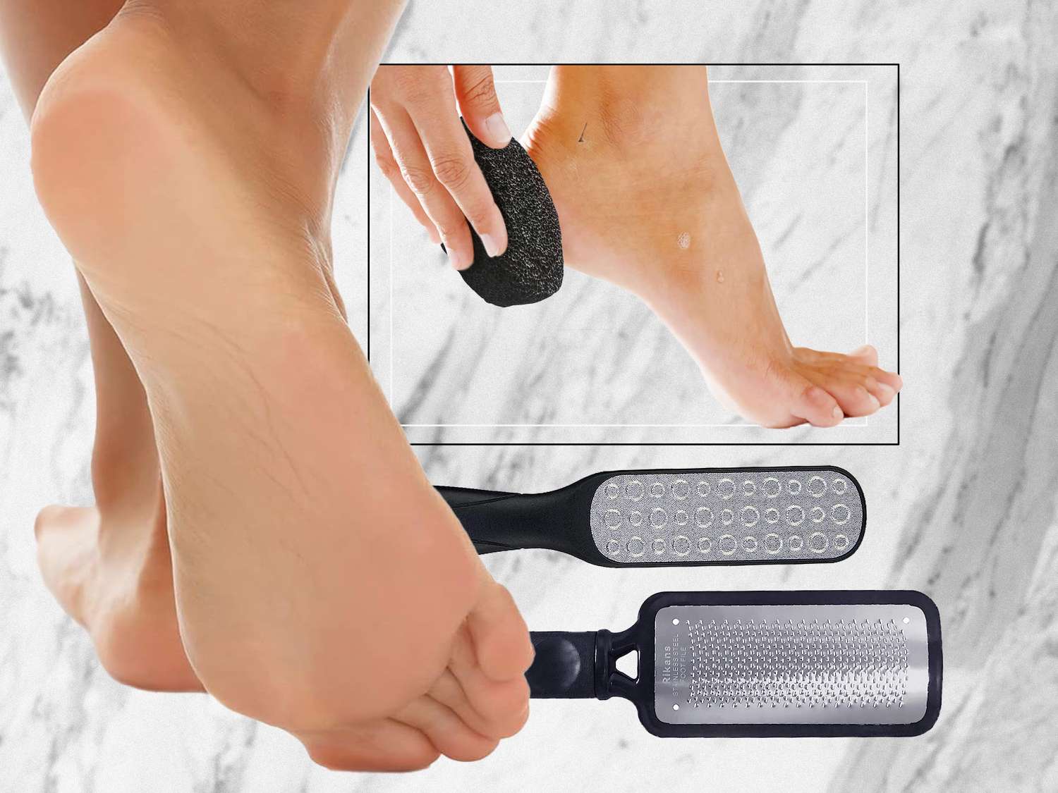 callus removers during and after use