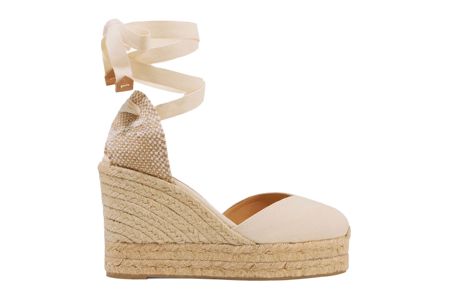 CastaÃ±er Chiara 80 Canvas Wedge Espadrilles