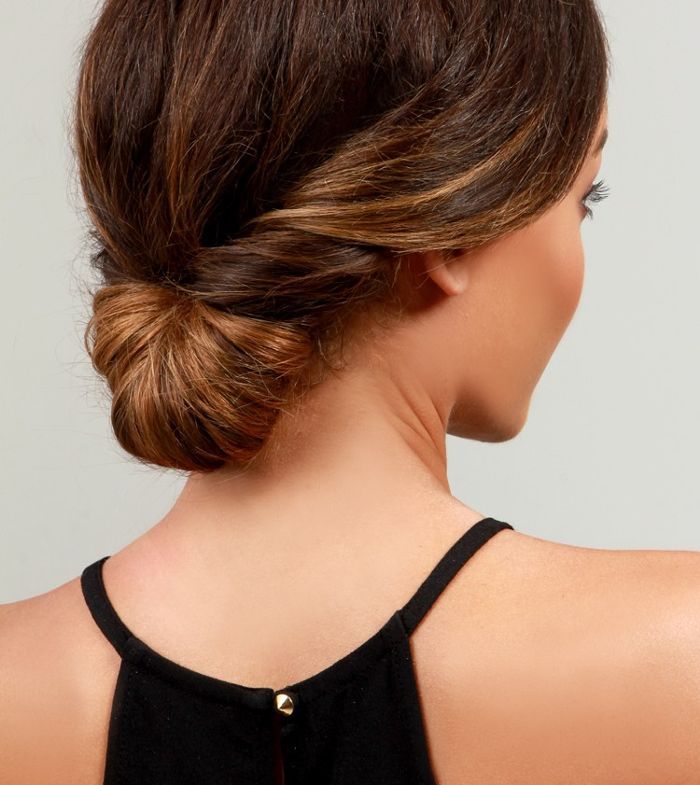 Simple, chic chignon