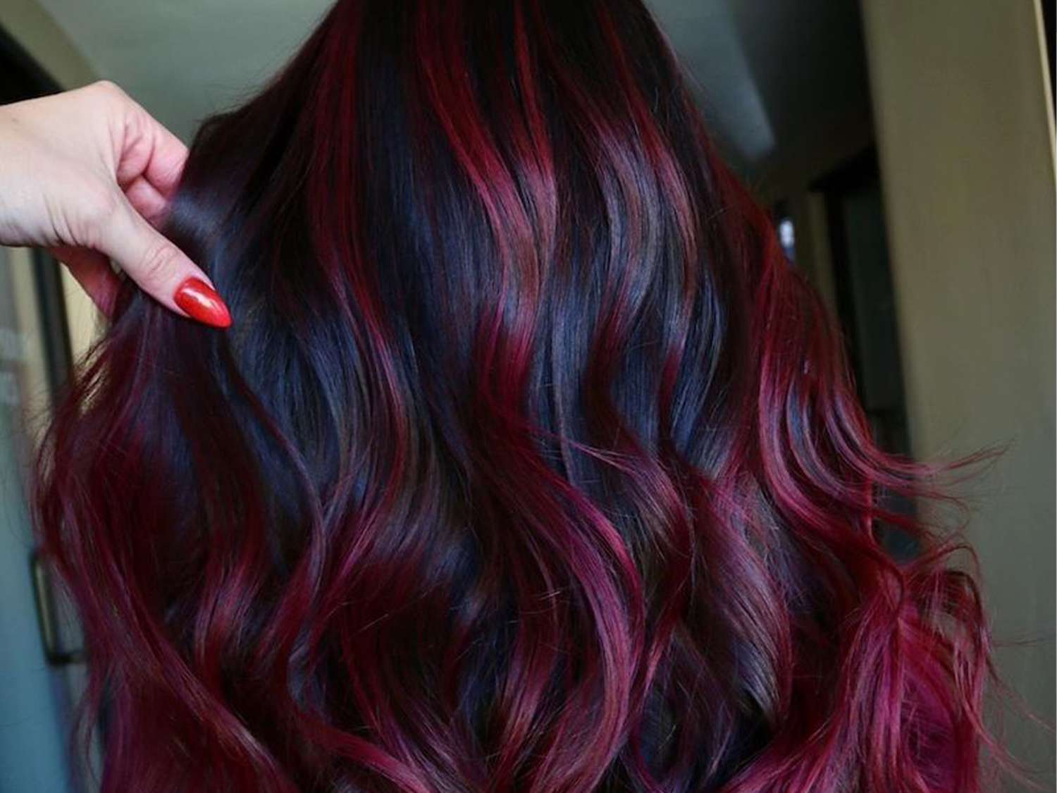 black cherry hair