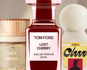 Snif Tart Deco, Tom Ford Lost Cherry, and Clue With a Candelstick