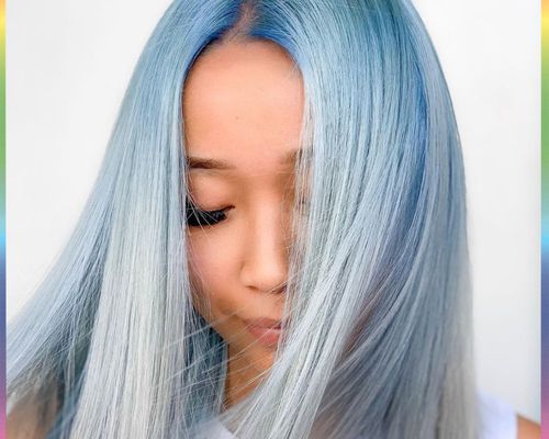 color changing blue hair dye