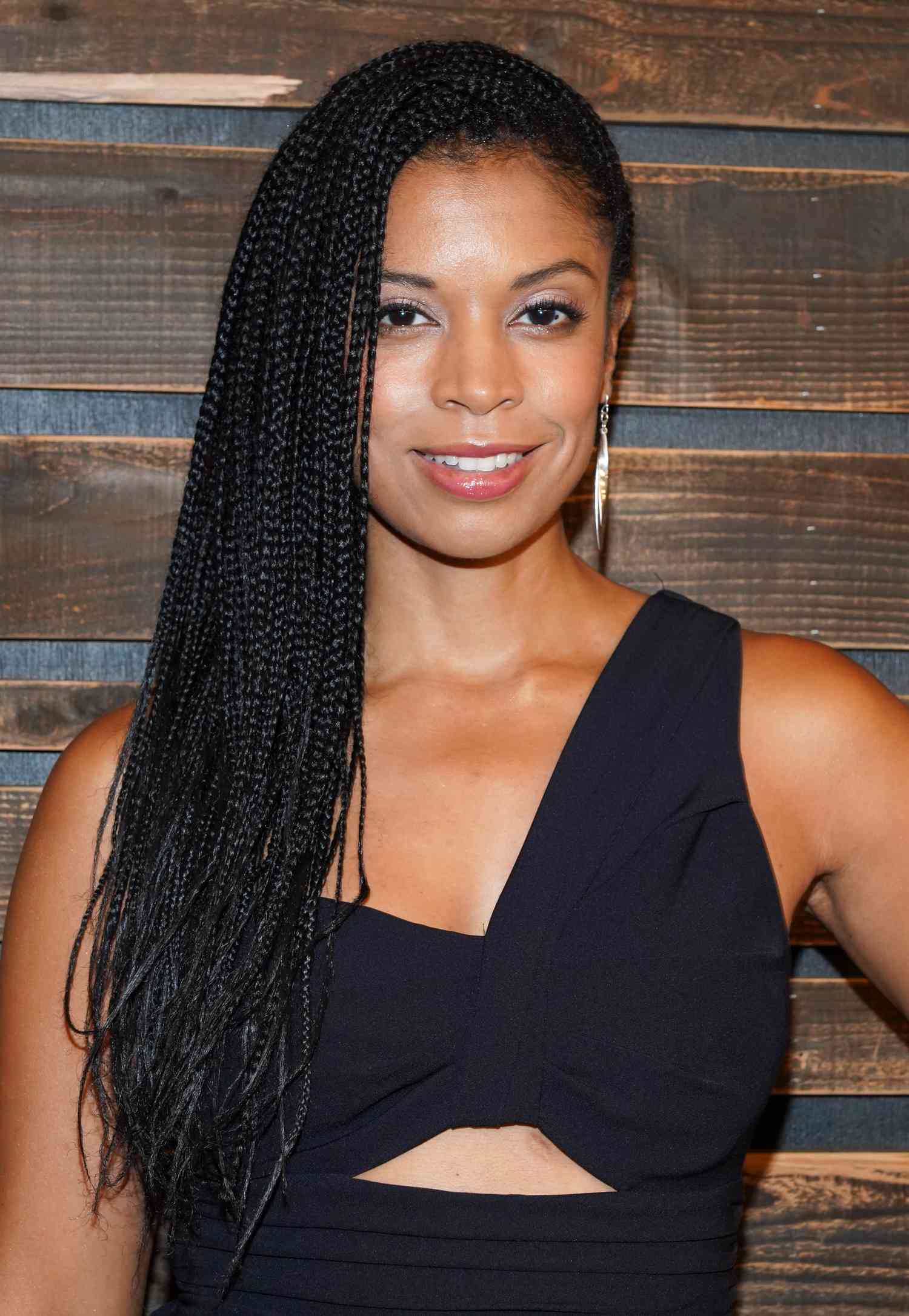 Close up of Susan Kelechi Watson with micro braids