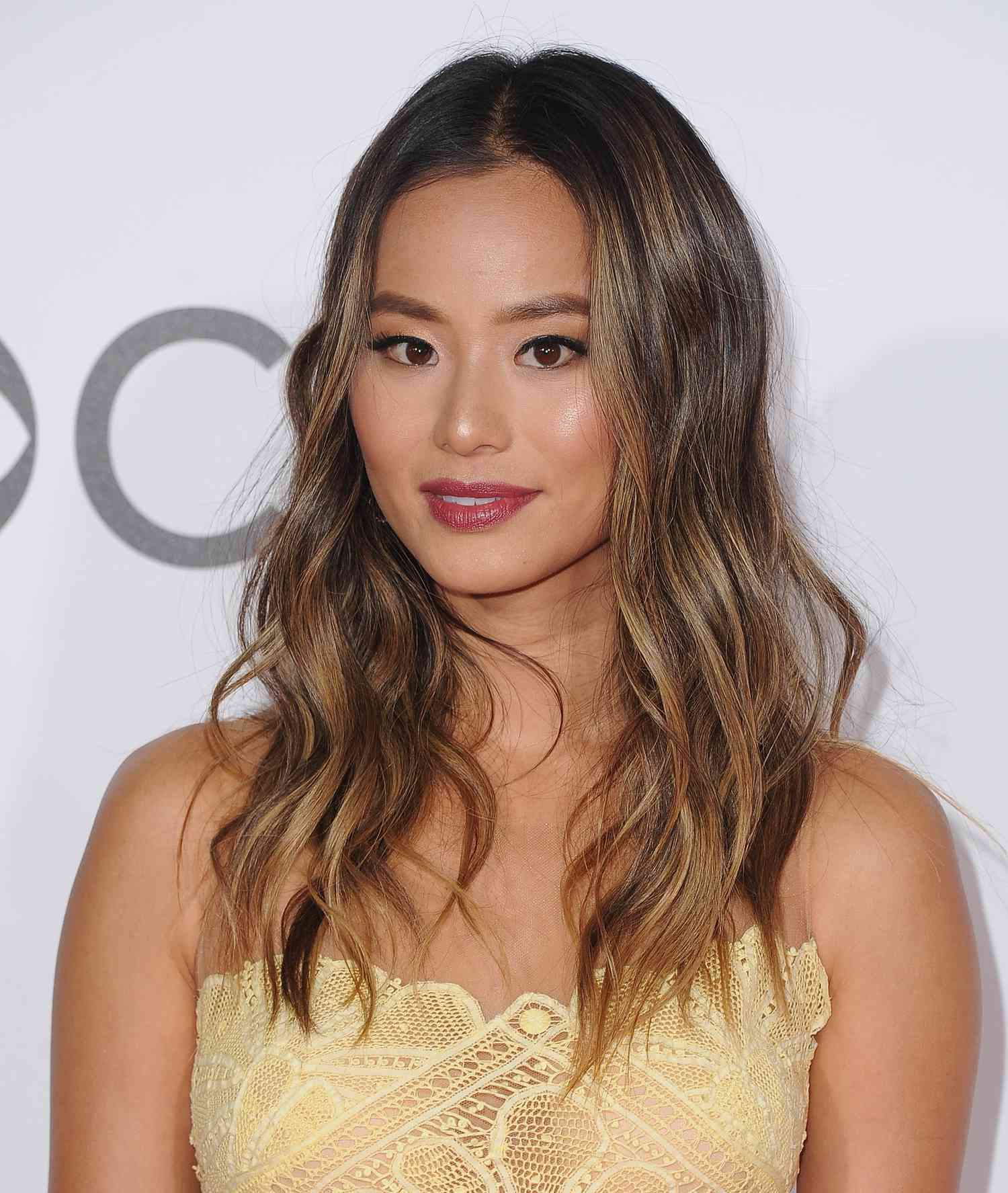 Jamie Chung with wam balayage hair