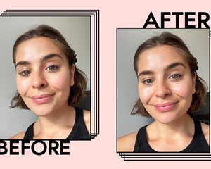 Glow Recipe Watermelon Pink Juice Moisturizer Results on Emily Algar