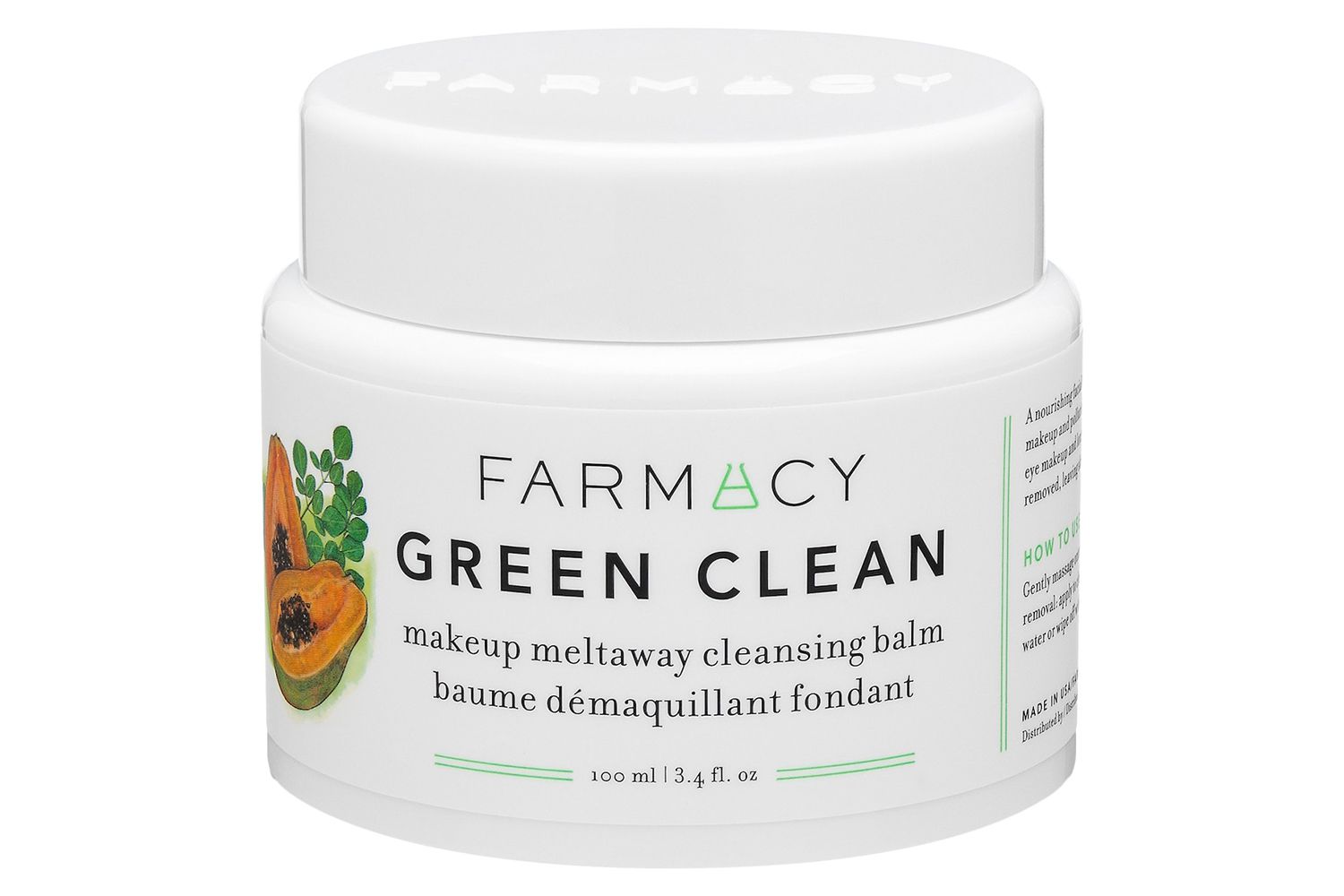 Farmacy Green Clean Makeup Removing Cleansing Balm