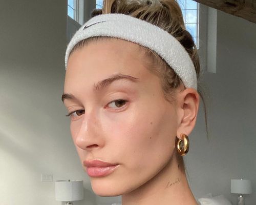 Hailey Bieber small tattoo