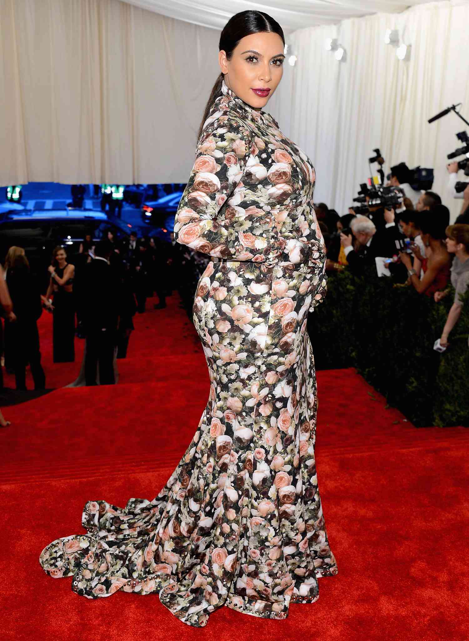 Kim Kardashian at the 2013 Met Gala.