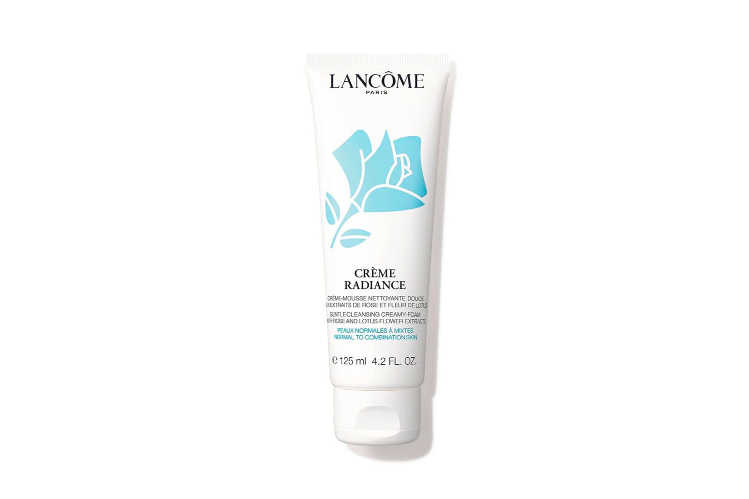 Lanc&Atilde;&acute;me&acirc; Cr&Atilde;&copy;me Radiance Cream-to-Foam Face Cleanser - Gently Cleanses Skin &amp; Removes Makeup - With White Lotus - 4.2 Fl Oz