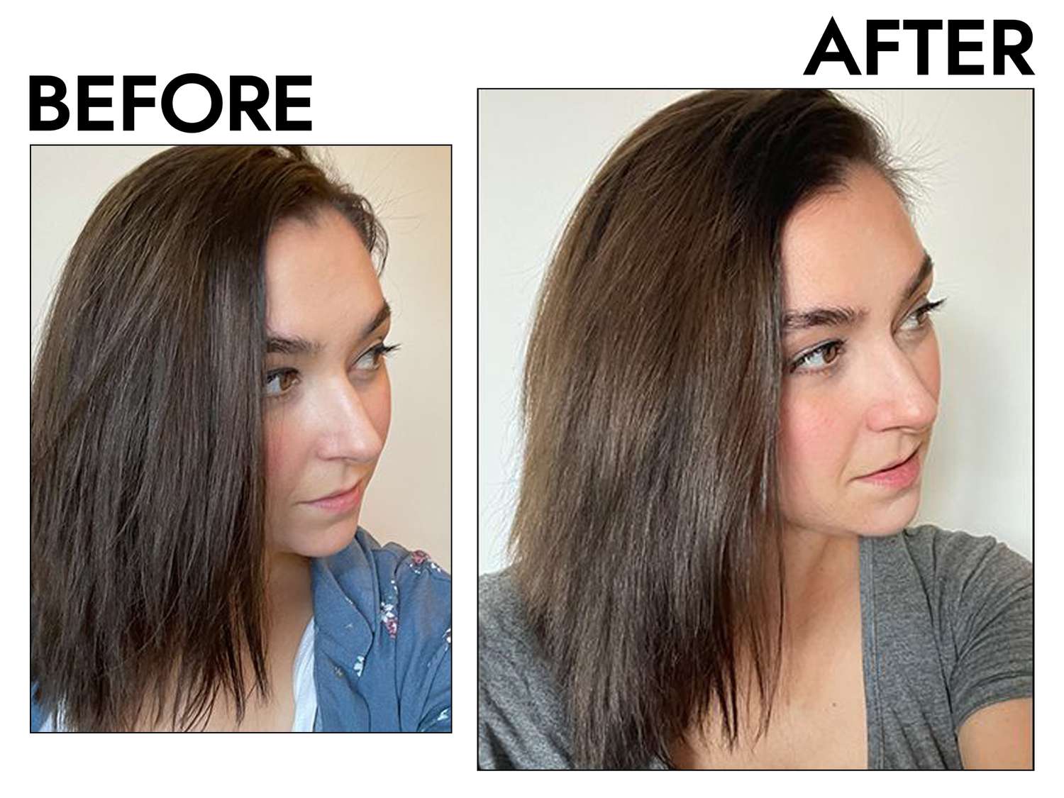 Olaplex No. 4 Bond Maintenance Shampoo Before And After