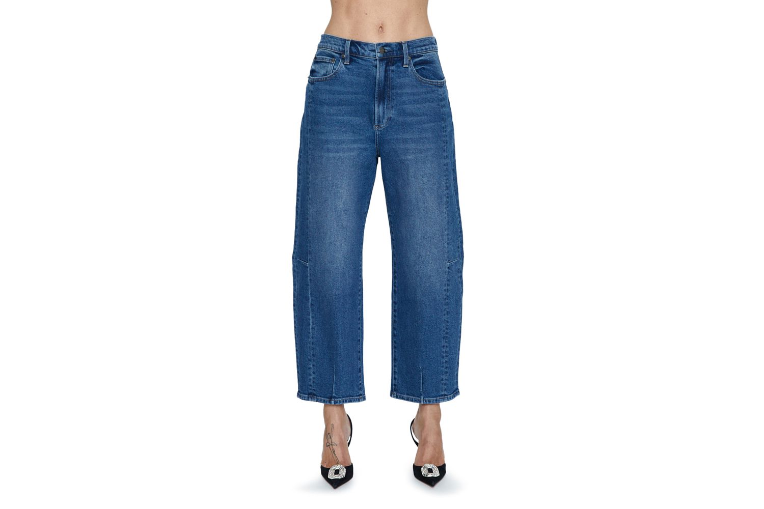 Nordstrom Pistola Eli High-Rise Arched Leg Jeans