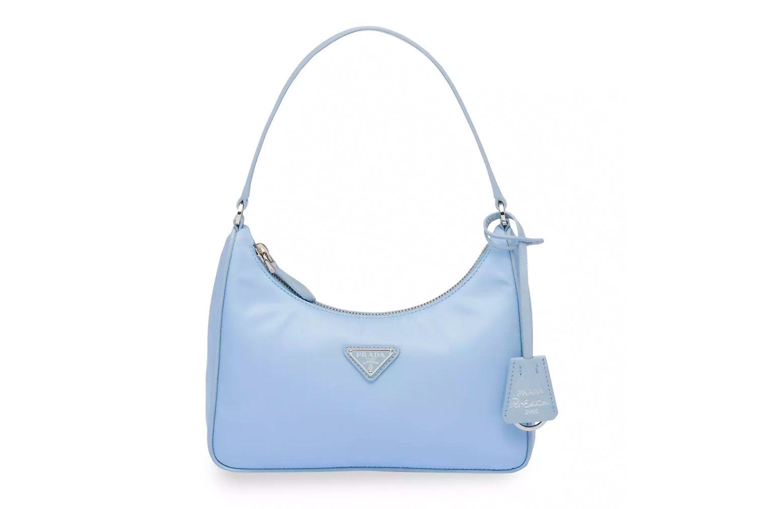 Saks Fifth Avenue Prada Re-Edition 2005 Re-Nylon Mini Bag in Blue