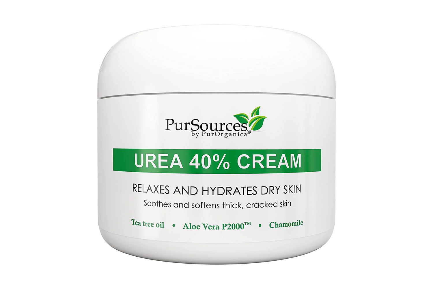 PurSources PurOrganica Urea 40% Foot Cream + Pumice Stone