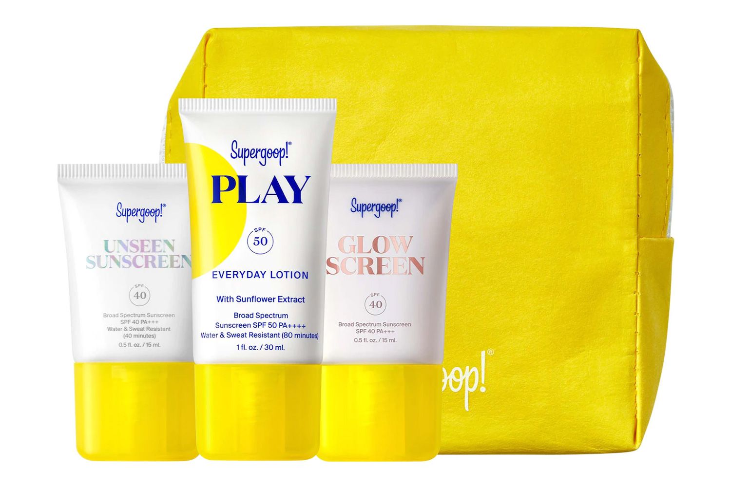 Supergoop! SPF Best-Sellers Kit