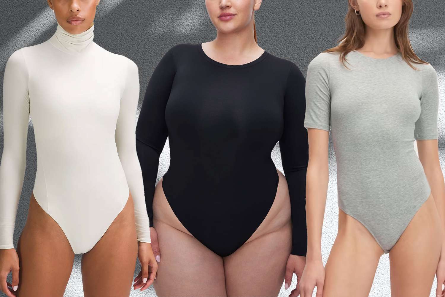 Models wearing the best bodysuits