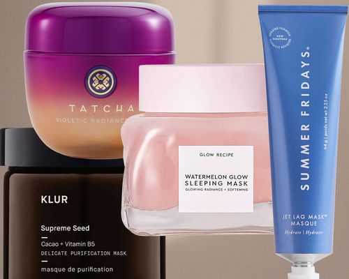 Face Masks for sensitive skin on a neutral background