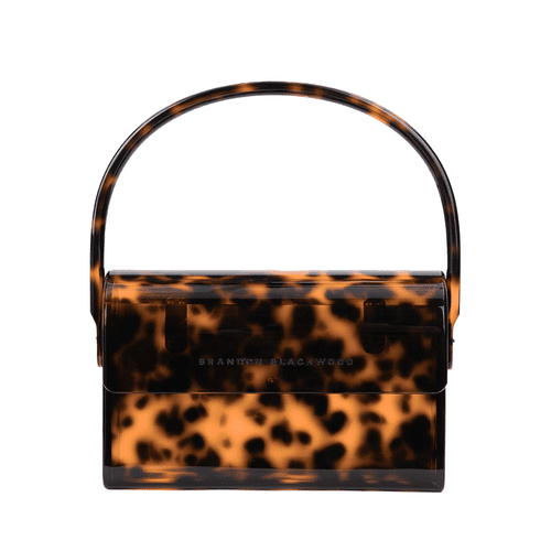 Brandon Blackwood Quincy Bag in hard tortoiseshell