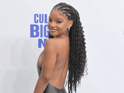 Halle Bailey at the BET Awards. 