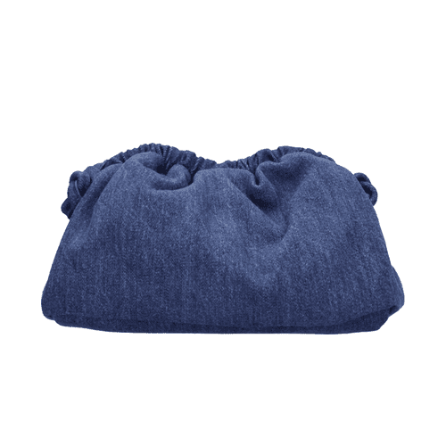 Mansur Gavriel Mini Cloud Denim Clutch