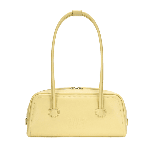 Marge Sherwood Soft Baguette Bag in off-white butter yellow