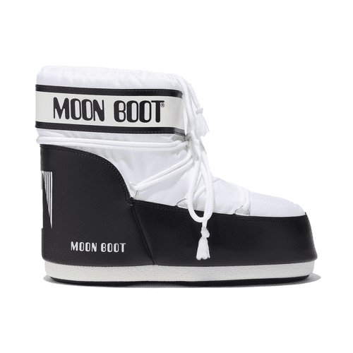 Moon Boot Icon Low White Nylon Boots