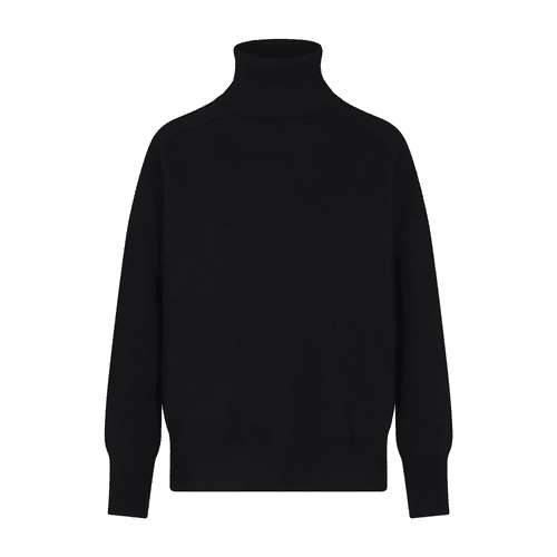 Naked Cashmere Cynda Cashmere Turtleneck Sweater in black