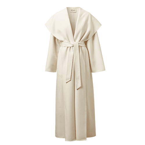 Tove Studio Zinnia Coat in cream